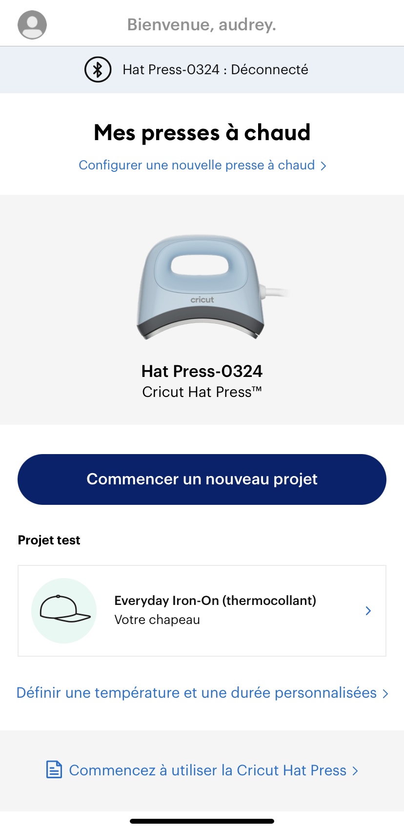 Hat Press Cricut - Mini presse à chaud pour casquettes - Machine